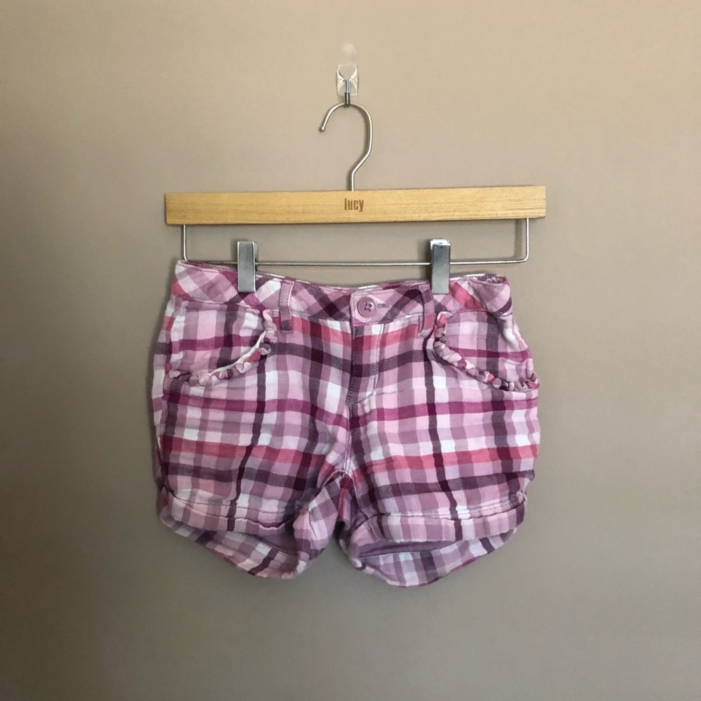 GapKids checkered shorts